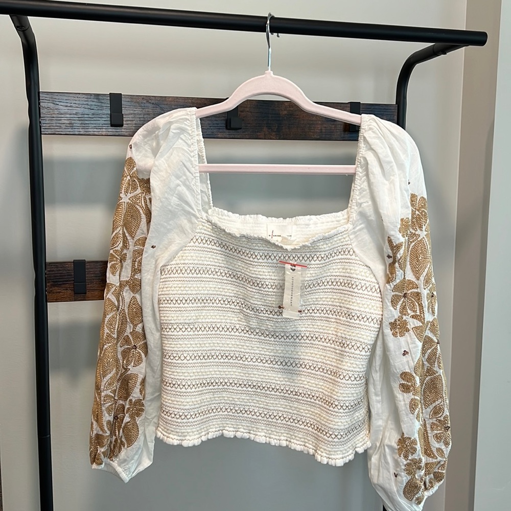 New Anthropologie top!
